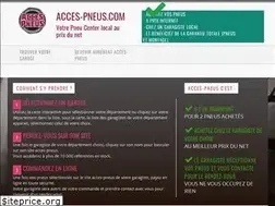 Sites similar to acces-pneus.com
