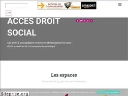 Sites similar to accesdroitsocial.fr