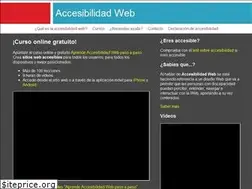 Sites similar to accesibilidadweb.es