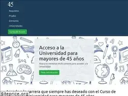 Sites similar to accesomayores45.com