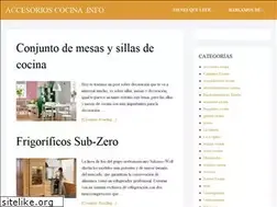 Sites similar to accesorioscocina.info