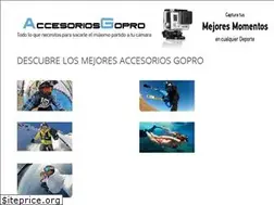 Sites similar to accesoriosgopro.es
