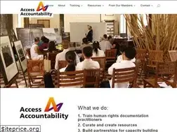 Sites similar to accessaccountability.org