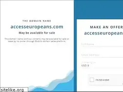 Sites similar to accesseuropeans.com