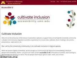 Sites similar to accessibility.umn.edu