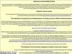 Sites similar to accessibilitycentral.net