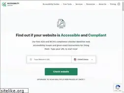 Sites similar to accessibilitychecker.org