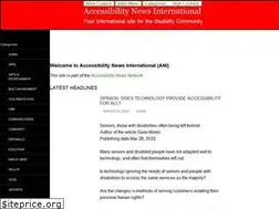 Sites similar to accessibilitynewsinternational.com