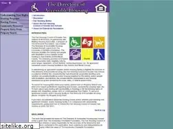 Sites similar to accessiblehousing.org
