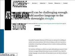 Sites similar to accessibletranslations.com