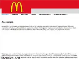 Sites similar to accessmcd.me