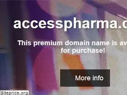 Sites similar to accesspharma.com