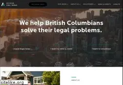 Sites similar to accessprobono.ca