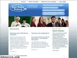 Sites similar to accestravailportneuf.com