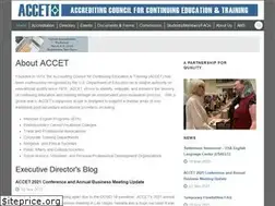 Sites similar to accet.org