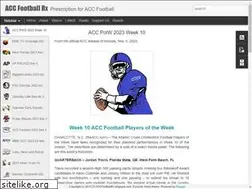 Sites similar to accfootballrx.blogspot.com