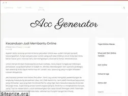 Sites similar to accgenerator.net