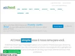 Sites similar to acchost.com.br