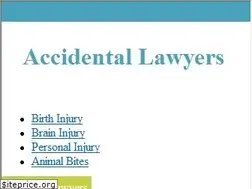 Sites similar to accidental-lawyers.com