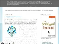 Sites similar to accidental-taxonomist.blogspot.com