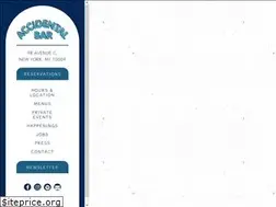 Sites similar to accidentalbar.com