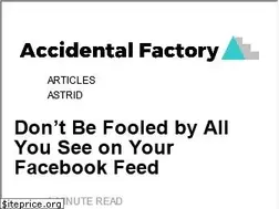 Sites similar to accidentalfactory.com