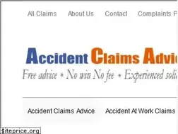 Sites similar to accidentclaimsadvice.org.uk