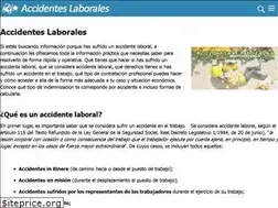 Sites similar to accidenteslaborales.online