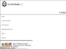 Sites similar to accidentlaw.org