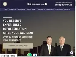 Sites similar to accidentlawyersinla.com