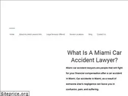 Sites similar to accidentlawyersmia.com