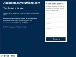 Sites similar to accidentlawyersmiami.com