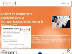Sites similar to accile.fr