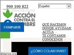 Sites similar to accioncontraelhambre.org