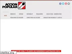 Sites similar to accionpopular.pe