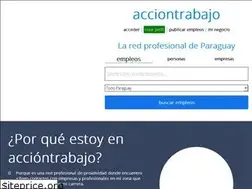 Sites similar to acciontrabajo.com.py