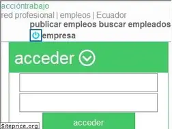 Sites similar to acciontrabajo.ec