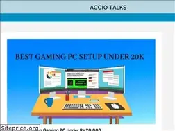 Sites similar to acciotalks.com