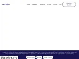 Sites similar to acclaim.agency