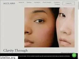 Sites similar to acclaroclinic.com