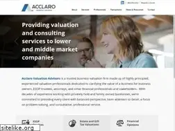 Sites similar to acclarovaluation.com