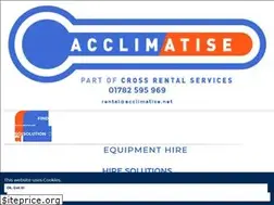 Sites similar to acclimatise.net