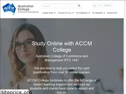 Sites similar to accm.edu.au