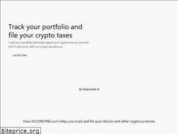 Sites similar to accointing.com