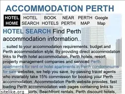 Sites similar to accommodationnearperth.info