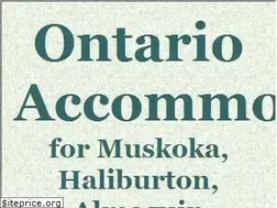 Sites similar to accommodations.traveltomuskoka.com