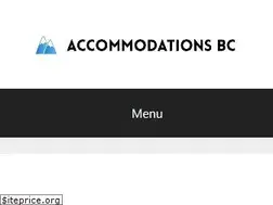 Sites similar to accommodationsbc.com