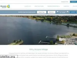 Sites similar to accoravillage.com