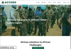 Sites similar to accord.org.za