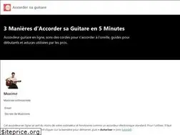 Sites similar to accordersaguitare.com